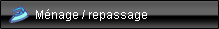 M&eacute;nage / Repassage