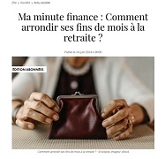 Elle, ma minute Finance
