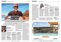 Optimiste magazine parle de l'emploi des seniors